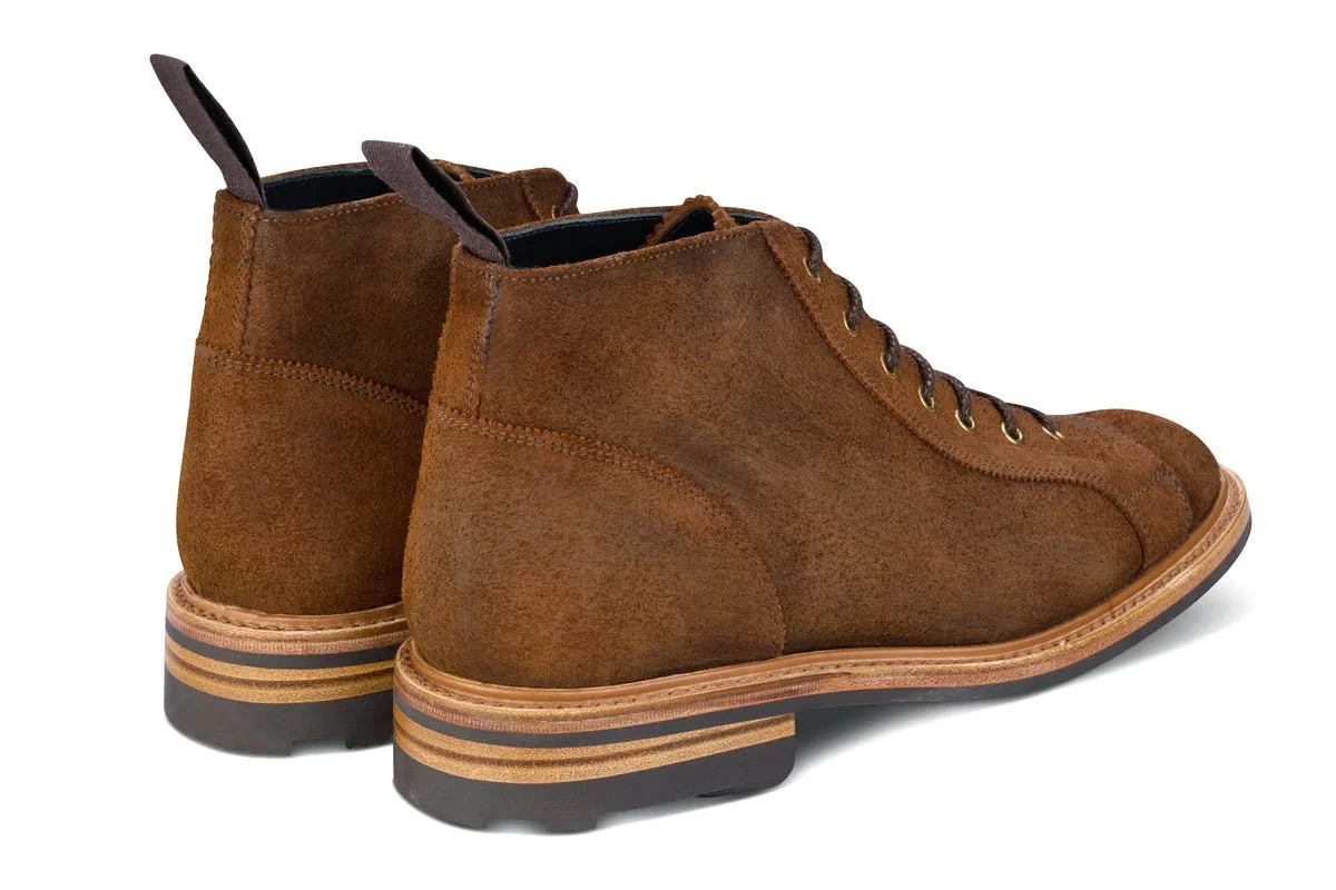 Ethan Monkey Boot - Ridge Reverse Suede sold by Tricker's product image thumbnail 3