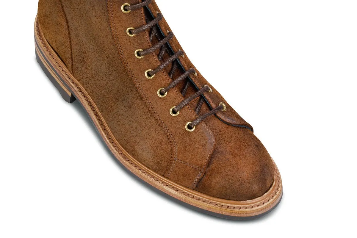 Ethan Monkey Boot - Ridge Reverse Suede sold by Tricker's product image thumbnail 2