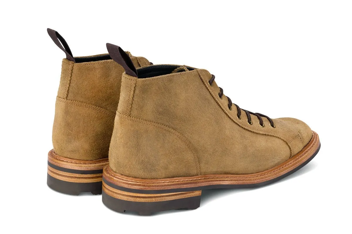 Ethan Monkey Boot - Peanut Reverse Suede sold by Tricker's product image thumbnail 4