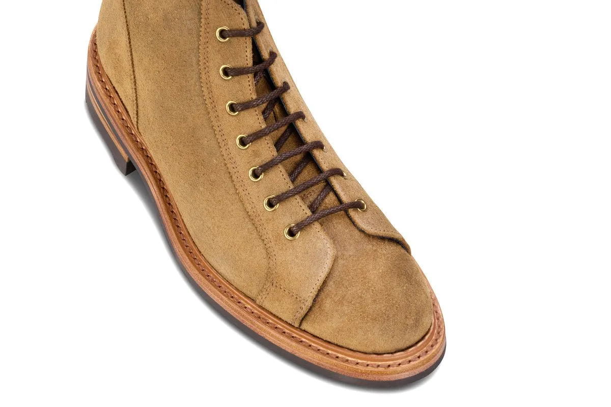 Ethan Monkey Boot - Peanut Reverse Suede sold by Tricker's product image thumbnail 2