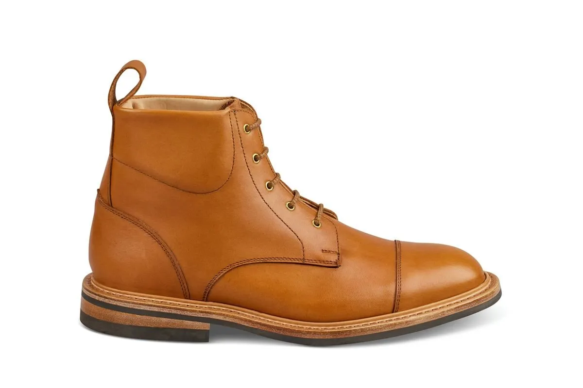 Charles Padded Boot - Gold sold by Tricker's