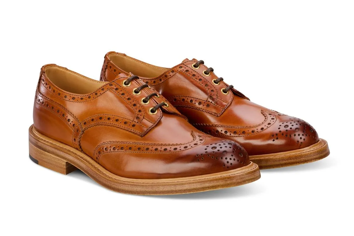 Bourton Country Shoe - Chestnut Burnished sold by Tricker's product image thumbnail 3
