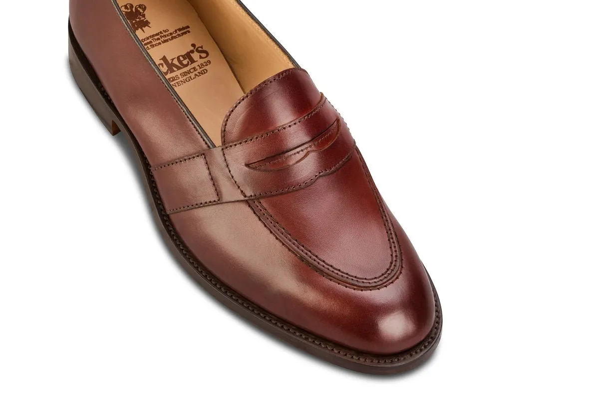 Alfred Penny Loafer - Burgundy Calf sold by Tricker's product image thumbnail 2