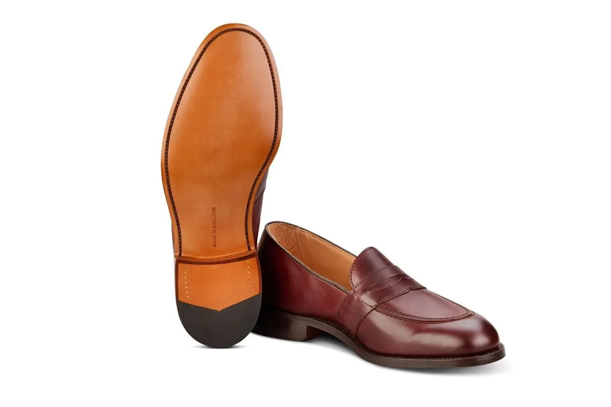 Alfred Penny Loafer - Burgundy Calf sold by Tricker's product image thumbnail 5