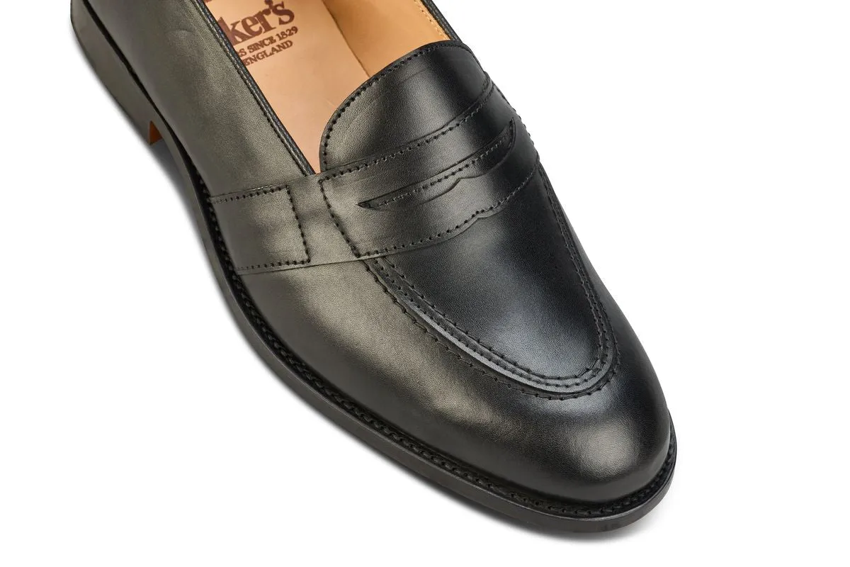 Alfred Penny Loafer - Black Calf sold by Tricker's product image thumbnail 2