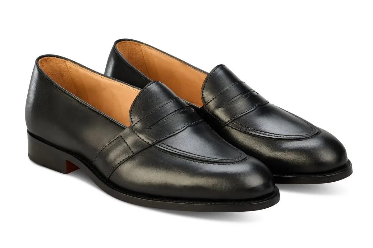 Alfred Penny Loafer - Black Calf sold by Tricker's product image thumbnail 3