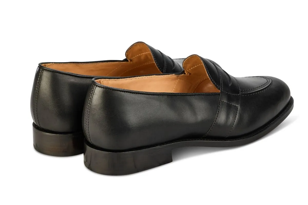 Alfred Penny Loafer - Black Calf sold by Tricker's product image thumbnail 4