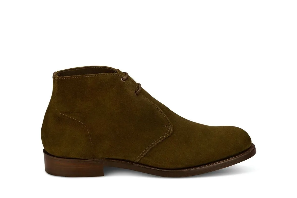Grant Chukka Boot - Earth Suede sold by Tricker's