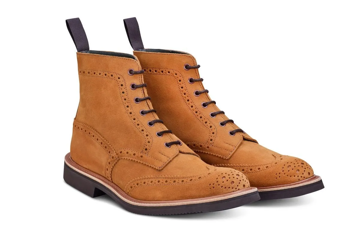 Stow Country Boot - Wicker Suede sold by Tricker's product image thumbnail 3