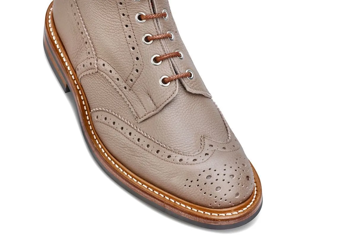 Stow Country Boot - Taupe Shrunken Grain sold by Tricker's product image thumbnail 2