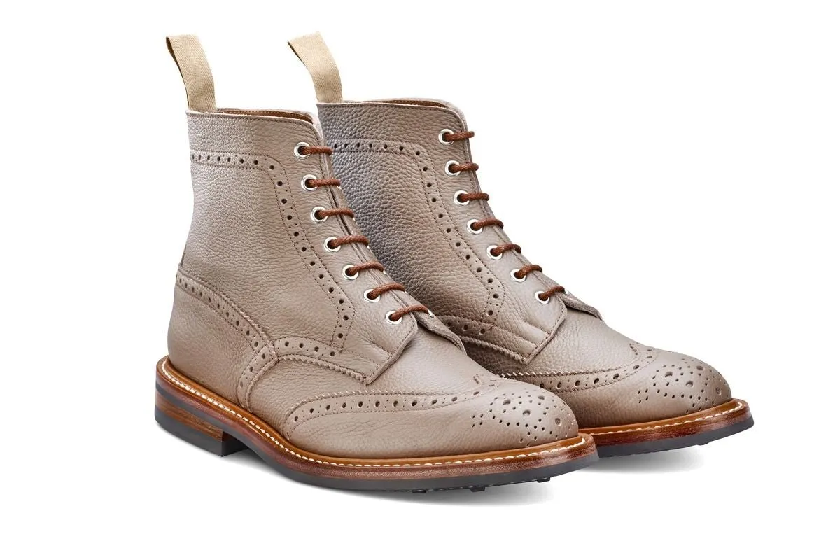Stow Country Boot - Taupe Shrunken Grain sold by Tricker's product image thumbnail 3