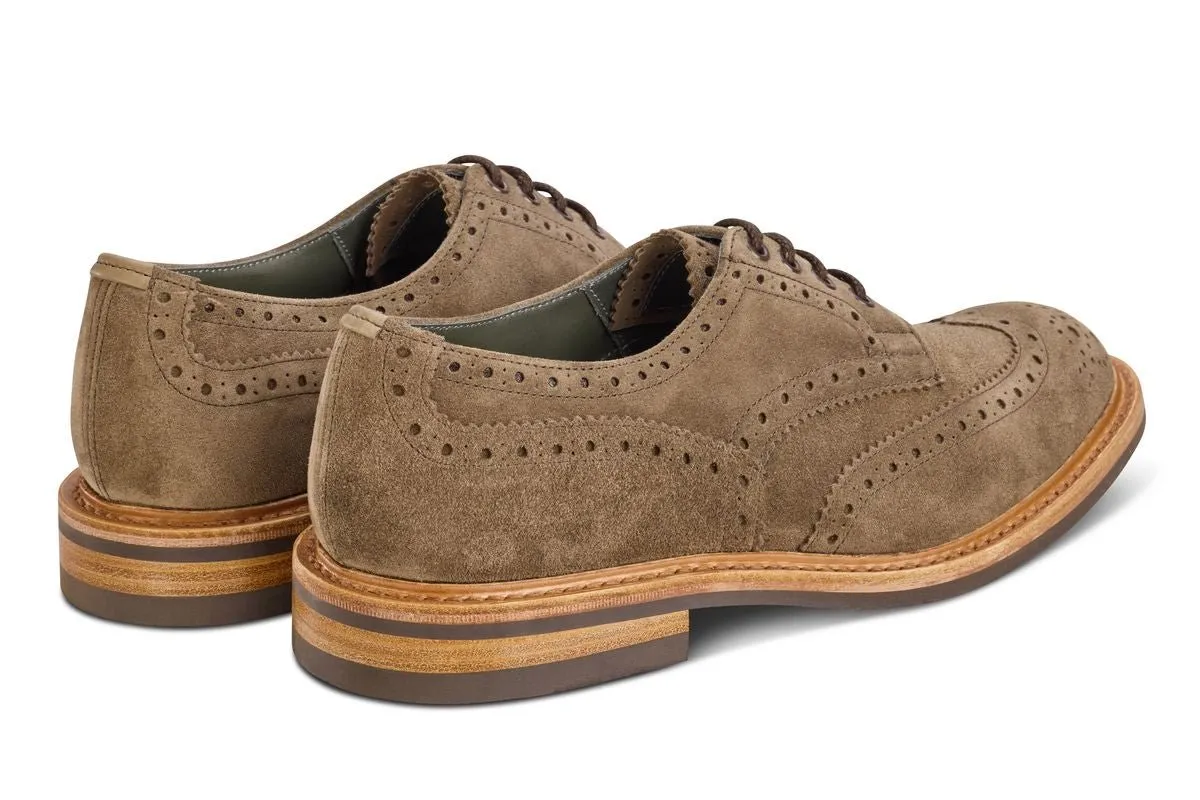 Bourton Country Shoe - Flint Janus Suede sold by Tricker's product image thumbnail 4