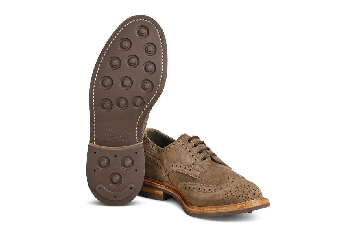 Bourton Country Shoe - Flint Janus Suede sold by Tricker's product image thumbnail 5