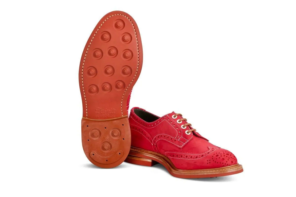 Bourton Country Shoe - Rouge Nubuck sold by Tricker's product image thumbnail 5