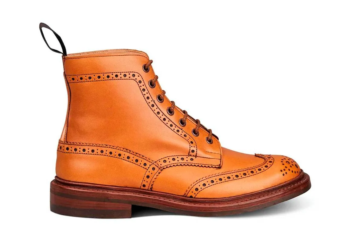 STOW COUNTRY BOOT - ACORN ANTIQUE (6 FITTING) sold by Tricker's