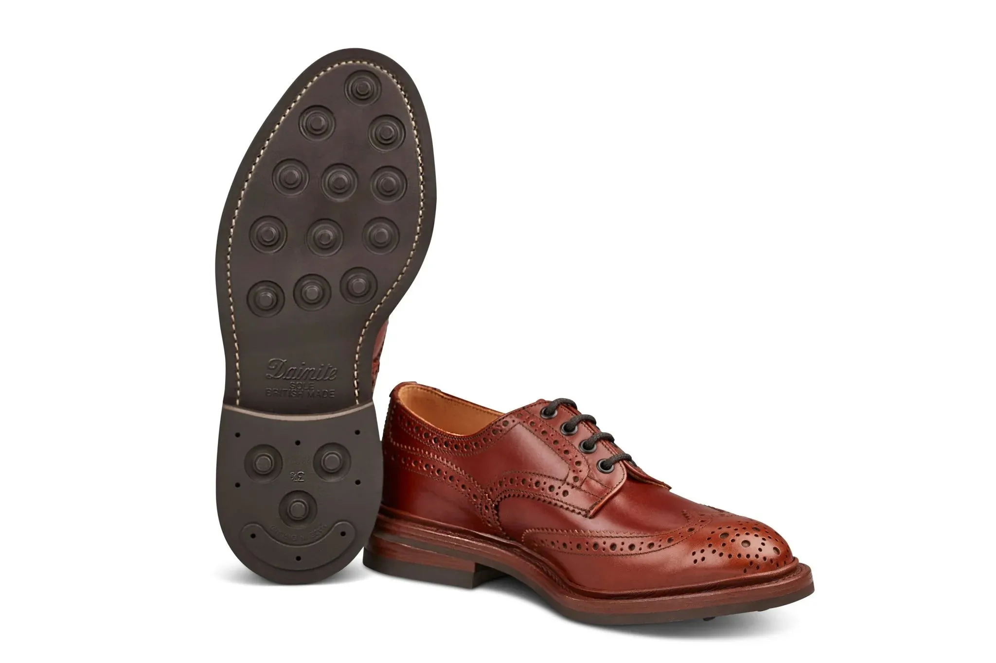 BOURTON COUNTRY SHOE - MARRON ANTIQUE (6 Fitting) sold by Tricker's product image thumbnail 5