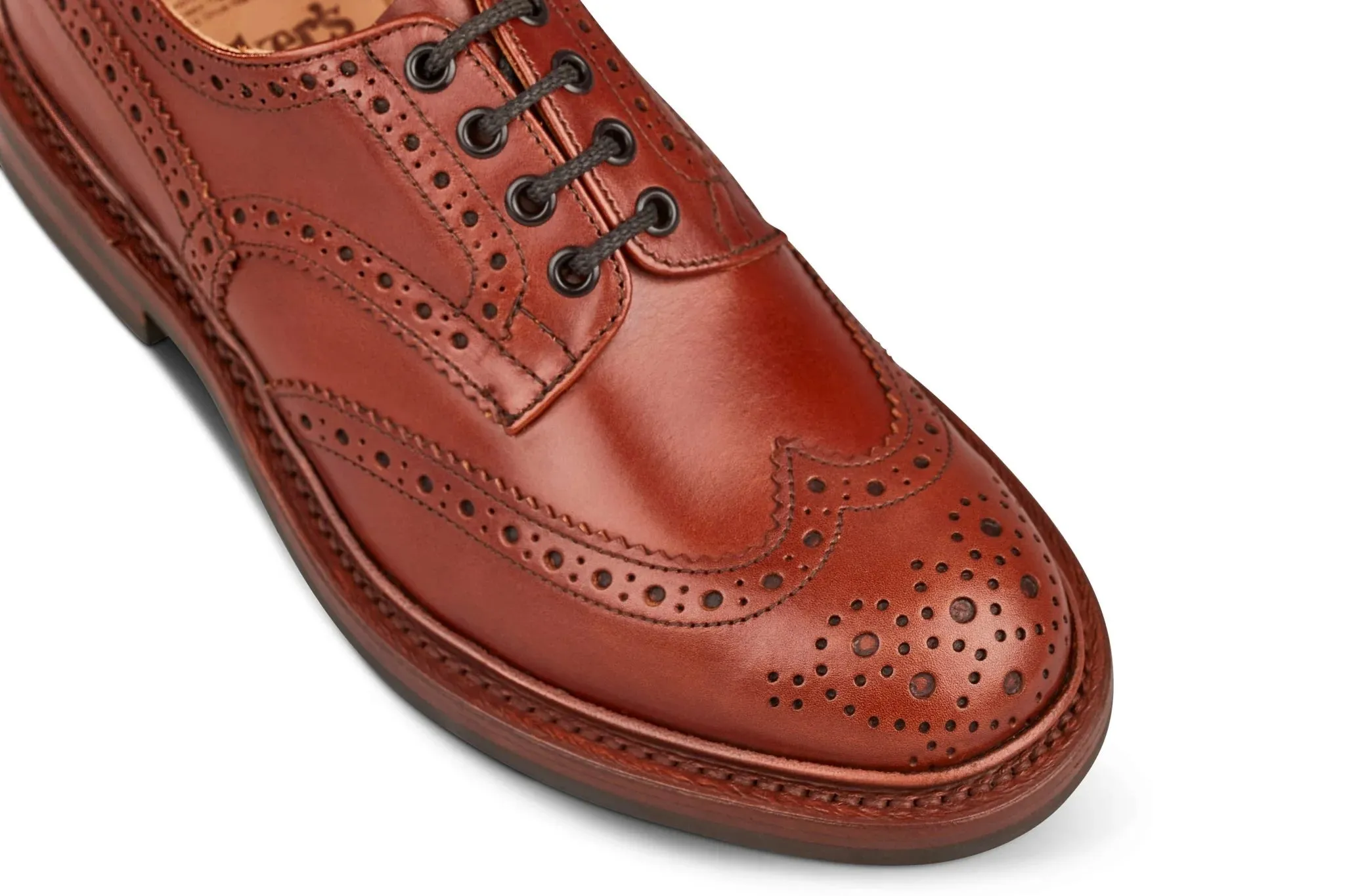 BOURTON COUNTRY SHOE - MARRON ANTIQUE (6 Fitting) sold by Tricker's product image thumbnail 2