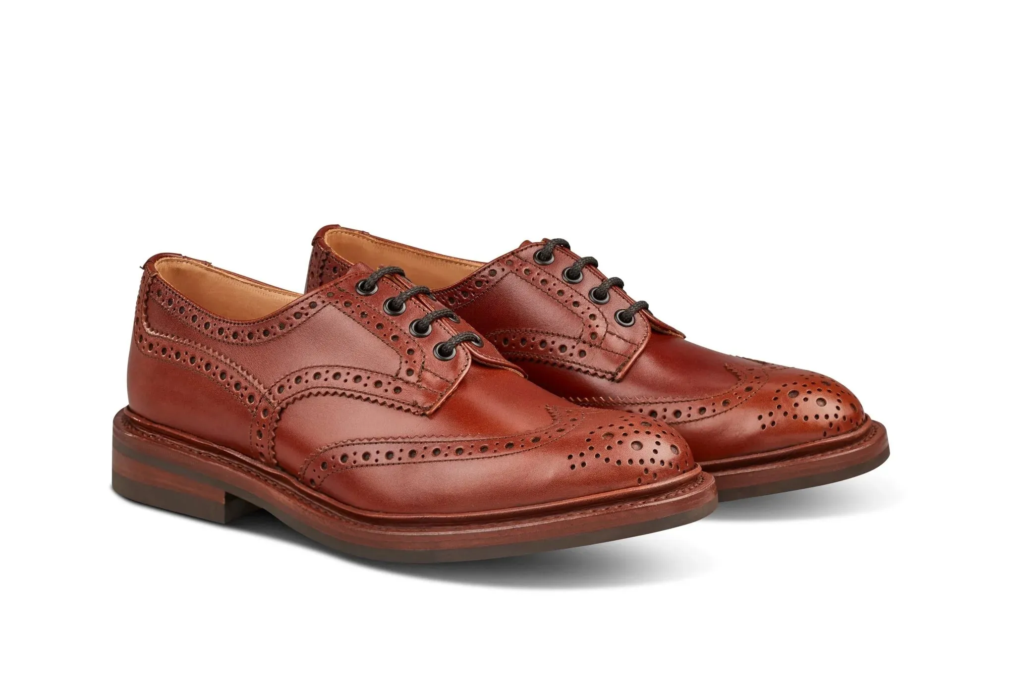 BOURTON COUNTRY SHOE - MARRON ANTIQUE (6 Fitting) sold by Tricker's product image thumbnail 4