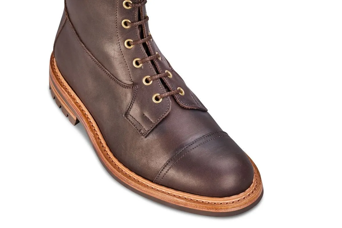 Allan Toe Cap Boot - Brown Pampus (Tricker's Exclusive) sold by Tricker's product image thumbnail 2