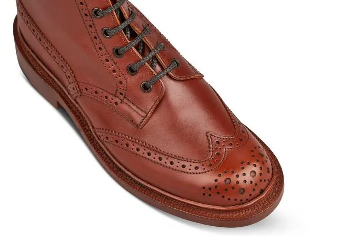 Stephy Brogue Boot - MARRON ANTIQUE sold by Tricker's product image thumbnail 2
