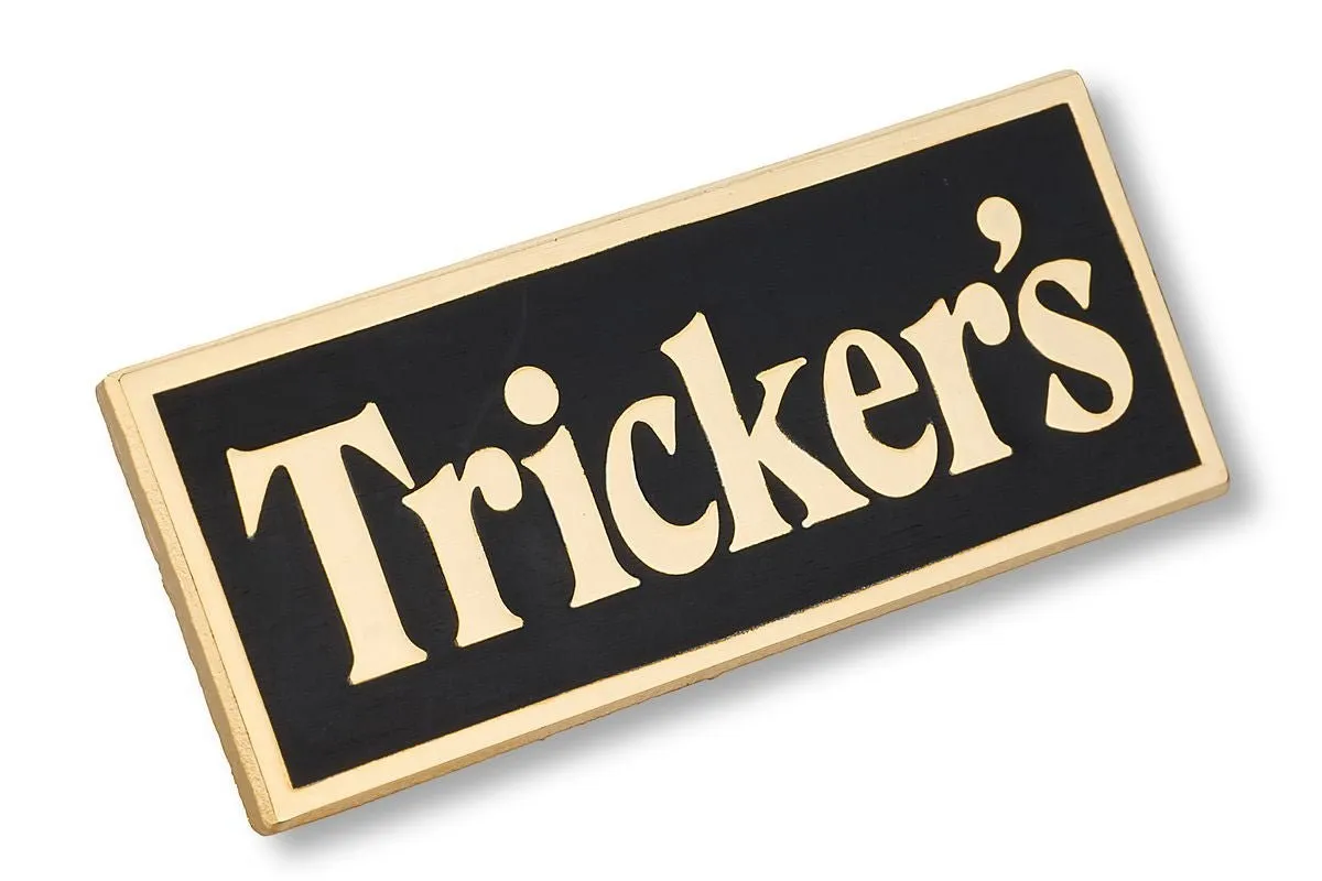 Tricker’s Enamel Pin Badge made by Tricker's