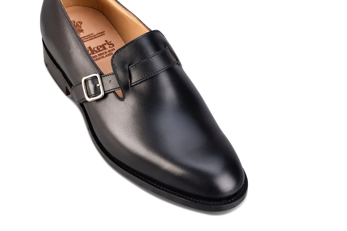 Niles Single Buckle Loafer - Black Calf sold by Tricker's product image thumbnail 2