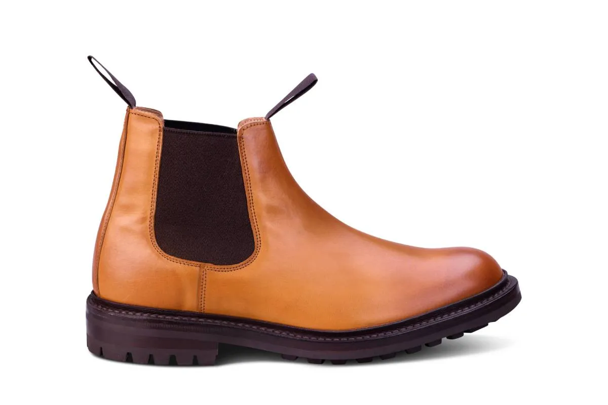 Stephen Low Chelsea Boot - 1001 Burnished Calf made by Tricker's