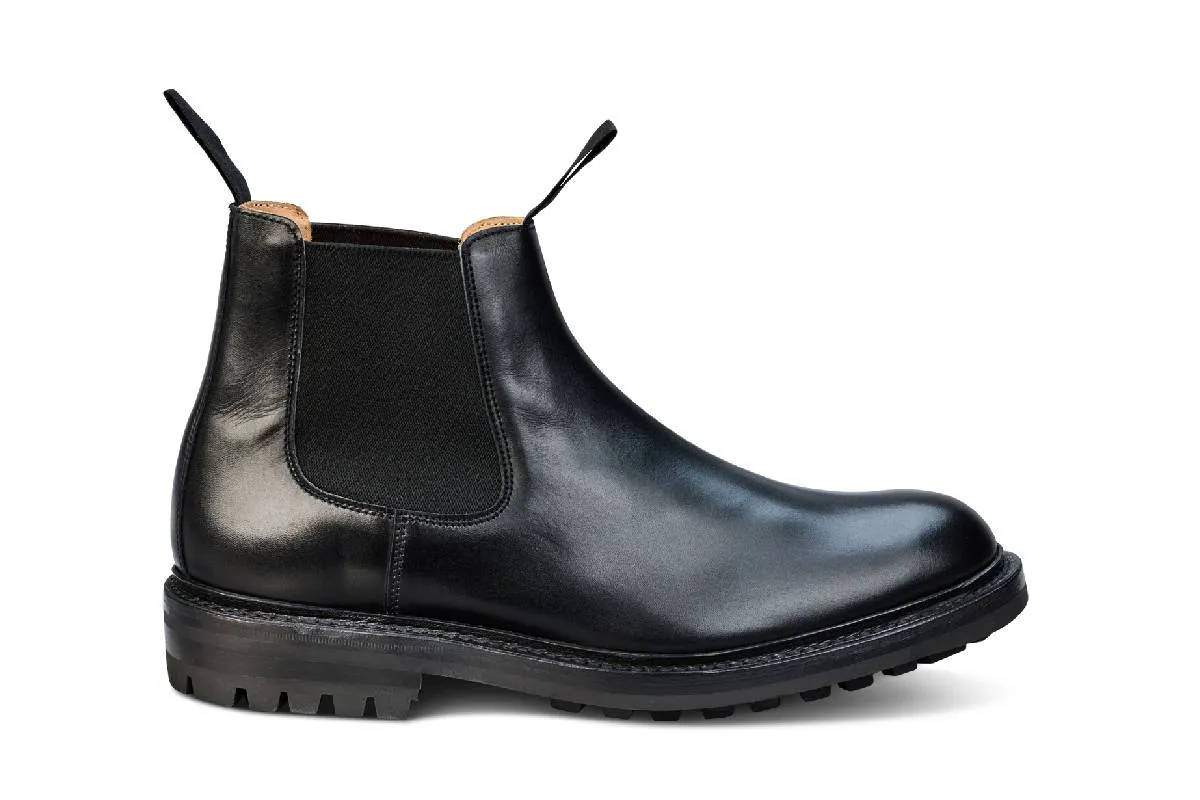 Stephen Low Chelsea Boot - Black Calf sold by Tricker's
