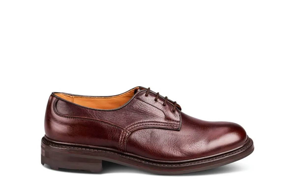 Woodstock Plain Derby Country Shoe - Snuff Kudu sold by Tricker's