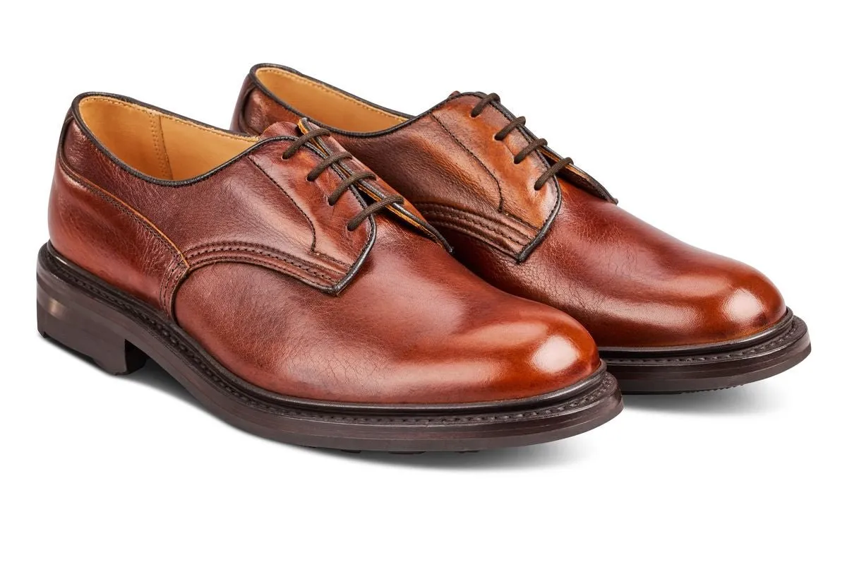 Woodstock Plain Derby Country Shoe - Caramel Kudu sold by Tricker's product image thumbnail 3