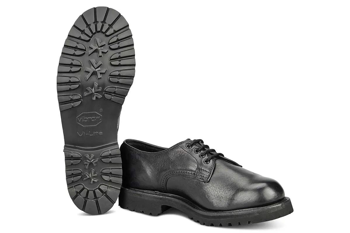 Linda Derby Tramper Shoe - Olivvia Deerskin - Black sold by Tricker's product image thumbnail 5