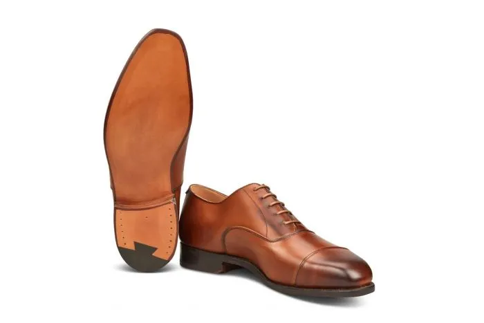 Regent Plain Toecap Oxford City Shoe - Beechnut sold by Tricker's product image thumbnail 5
