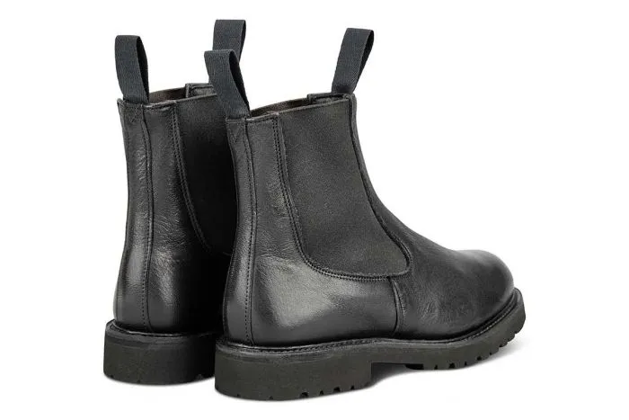 Paula Chelsea Boot - Olivvia Deerskin - Black sold by Tricker's product image thumbnail 4