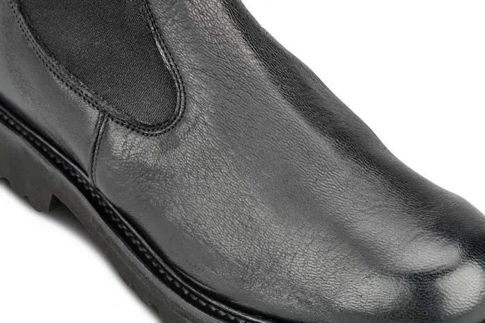 Paula Chelsea Boot - Olivvia Deerskin - Black sold by Tricker's product image thumbnail 2