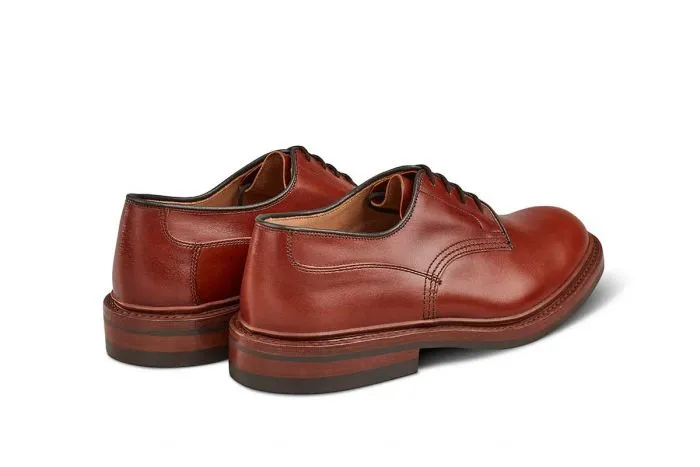 Woodstock Plain Derby Shoe - Marron Antique sold by Tricker's product image thumbnail 4