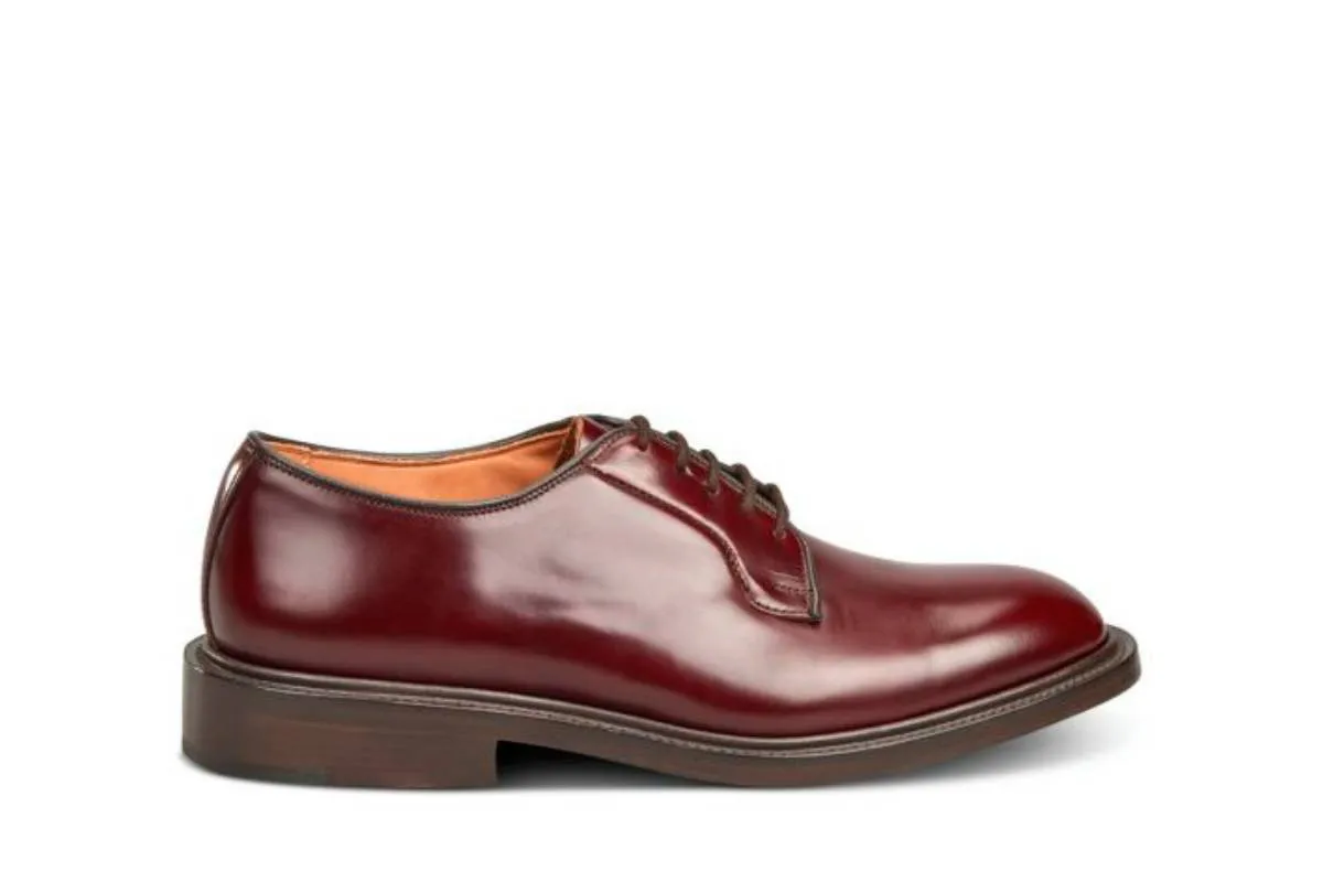 Robert Derby Shoe - Burgundy Bookbinder sold by Tricker's
