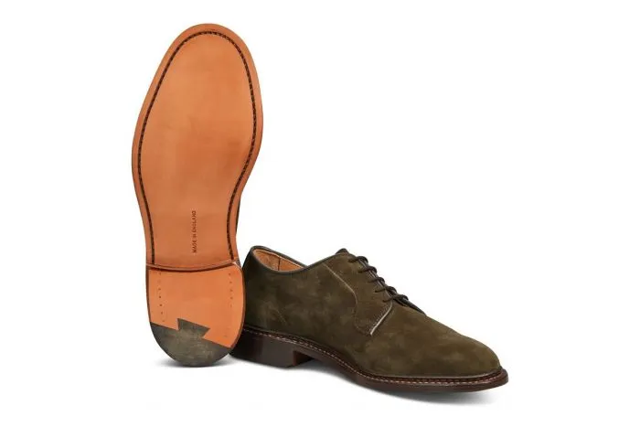 Robert Derby Shoe - Earth Suede sold by Tricker's product image thumbnail 5
