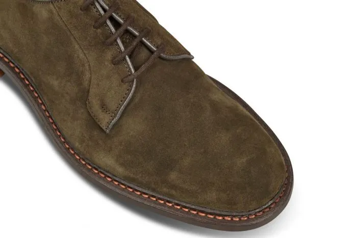 Robert Derby Shoe - Earth Suede sold by Tricker's product image thumbnail 2