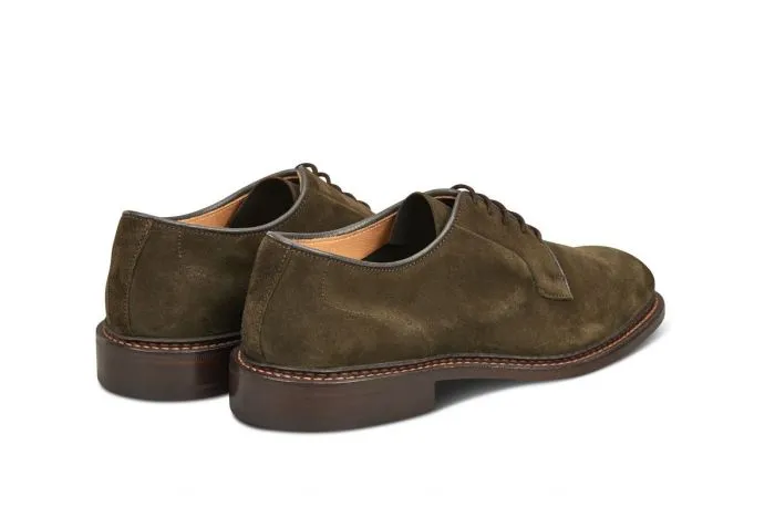 Robert Derby Shoe - Earth Suede sold by Tricker's product image thumbnail 4