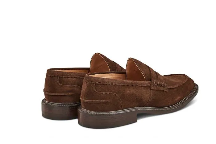 James Penny Loafer - Chocolate Suede sold by Tricker's product image thumbnail 4