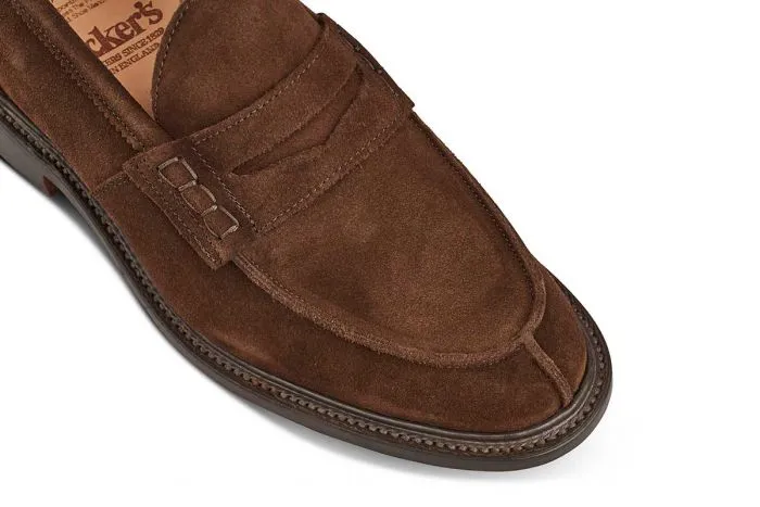 James Penny Loafer - Chocolate Suede sold by Tricker's product image thumbnail 2