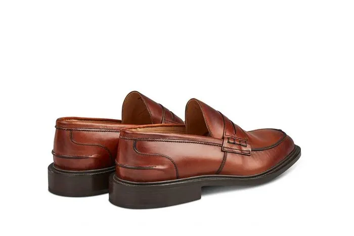 James Penny Loafer - Chestnut Burnished sold by Tricker's product image thumbnail 4
