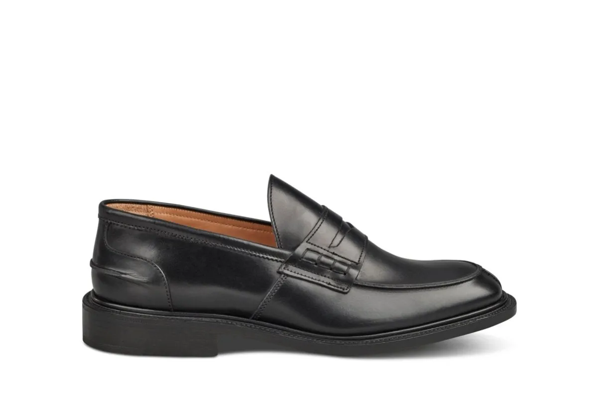James Penny Loafer - Black sold by Tricker's