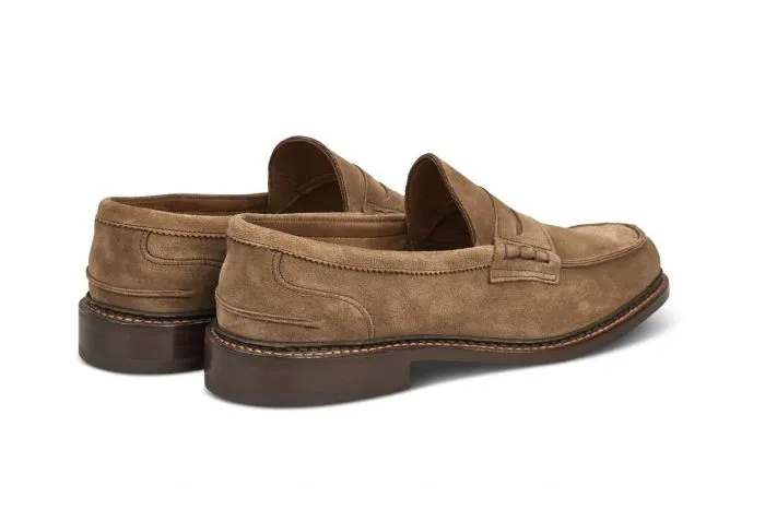 Adam Penny Loafer - New Brown Suede sold by Tricker's product image thumbnail 4