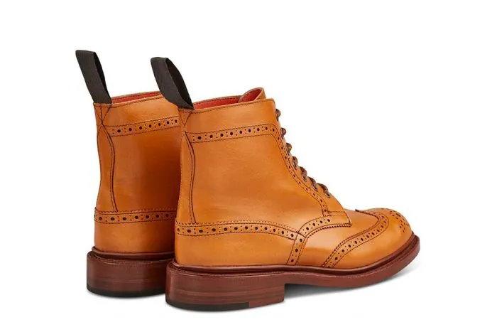 Stephy Brogue Boot - ACORN ANTIQUE sold by Tricker's product image thumbnail 4