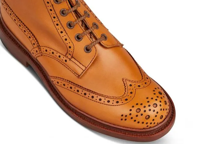 Stephy Brogue Boot - ACORN ANTIQUE sold by Tricker's product image thumbnail 2