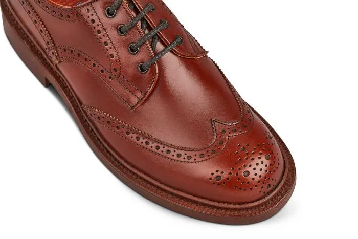 Anne Brogue Country Shoe - Marron Antique sold by Tricker's product image thumbnail 2