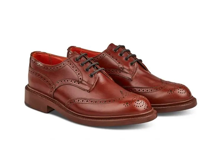 Anne Brogue Country Shoe - Marron Antique sold by Tricker's product image thumbnail 3