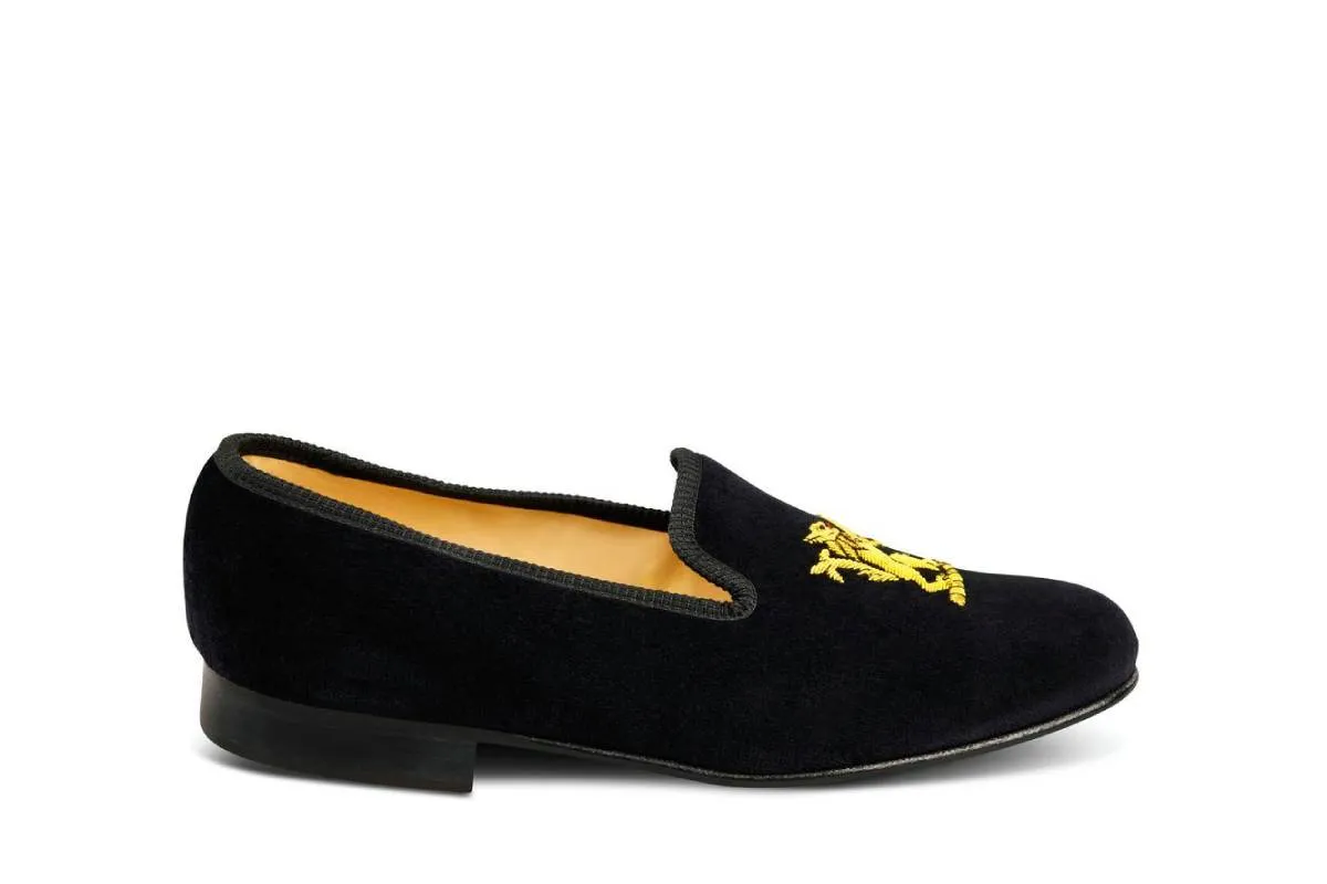 LION VELVET SLIPPER sold by Tricker's