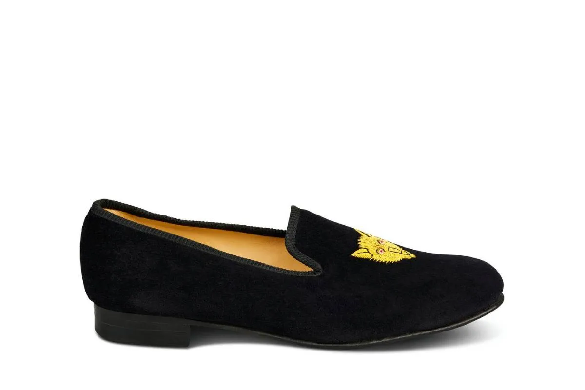 FOX VELVET SLIPPER sold by Tricker's